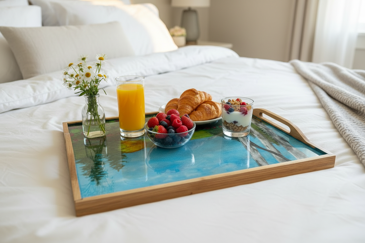 Poppy Fields Serving Tray - Lap Desk