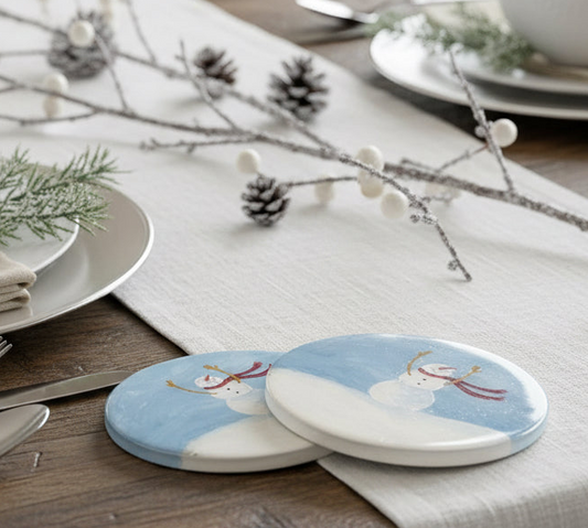 Snow Day - Set of Two Coasters