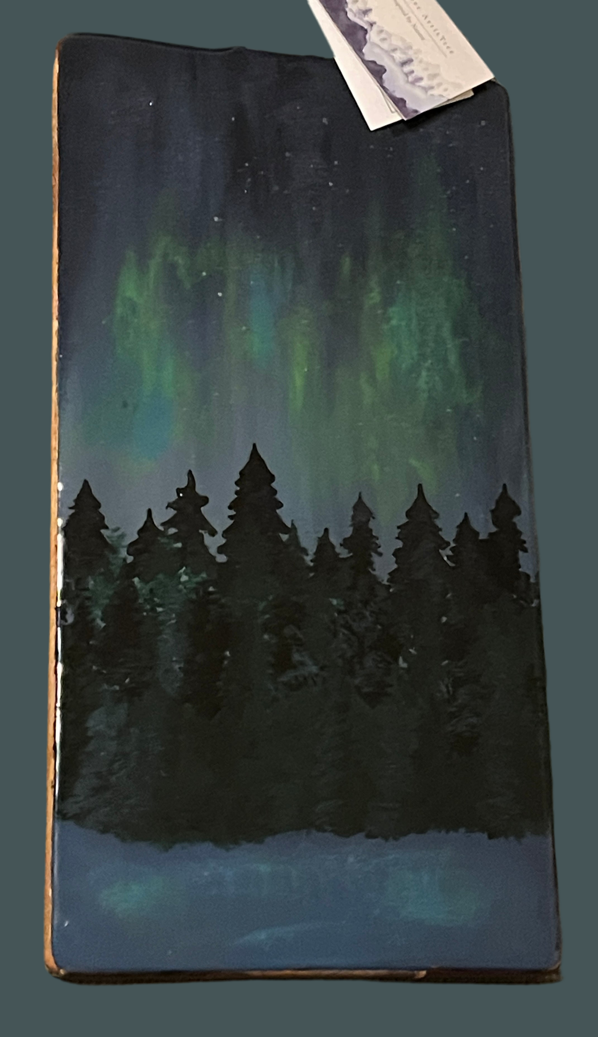 Northern Lights Serving Board II Brule River ArtisTree