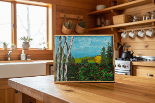 Poppy Fields Serving Tray - Lap Desk